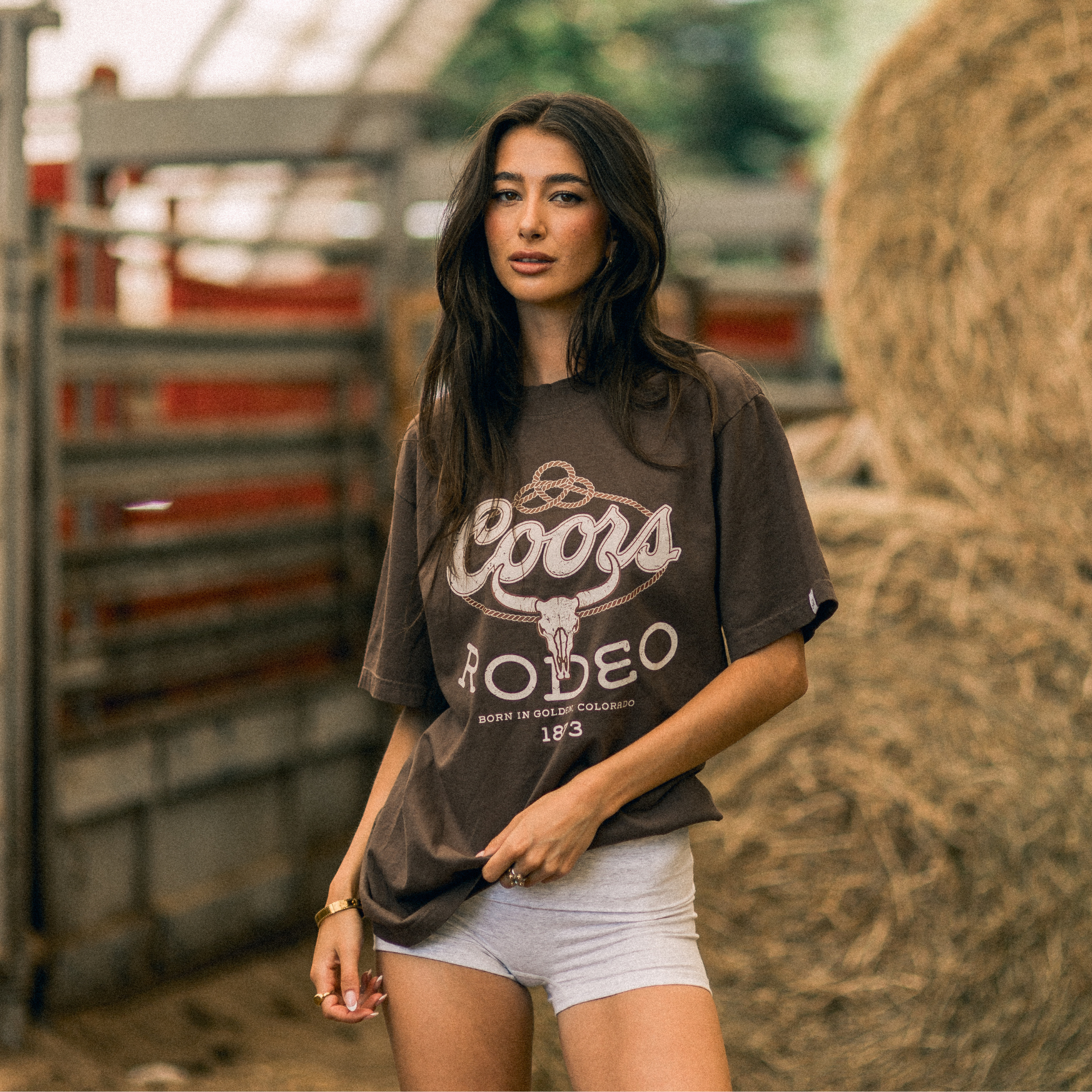 COORS LIGHT 1873 RODEO VINTAGE STYLE T-SHIRT