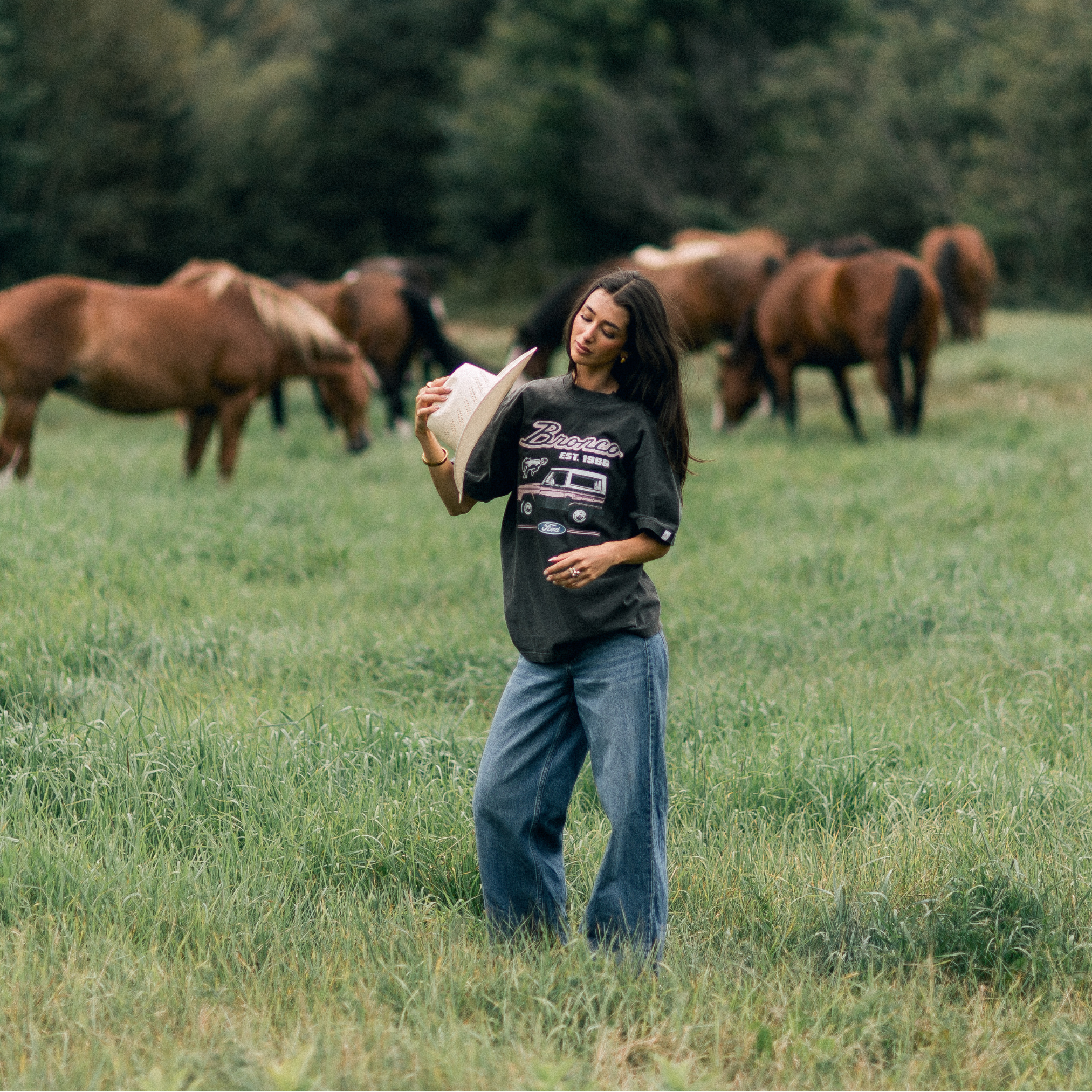 FORD BRONCO EST. 1966 VINTAGE STYLE T-SHIRT