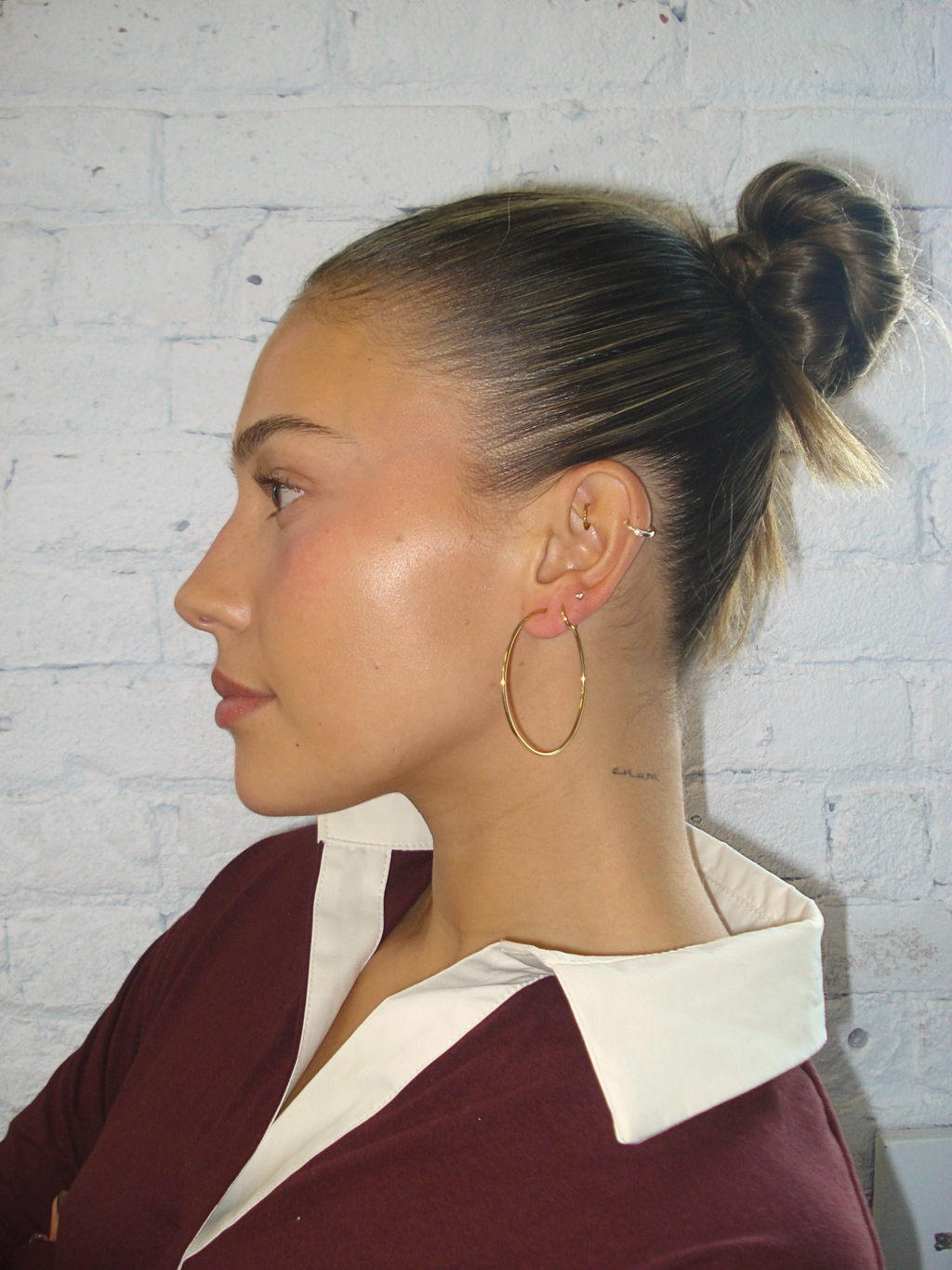 Blossom Hoop Earrings