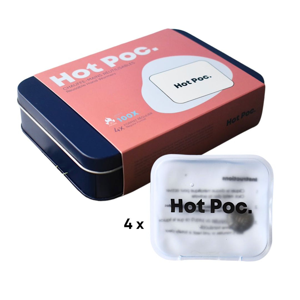 HotPoc Eco-Friendly Reusable Hand Warmers (4-Pack)