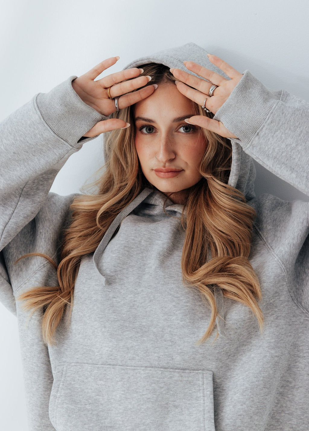 LG Hoodie Light Grey