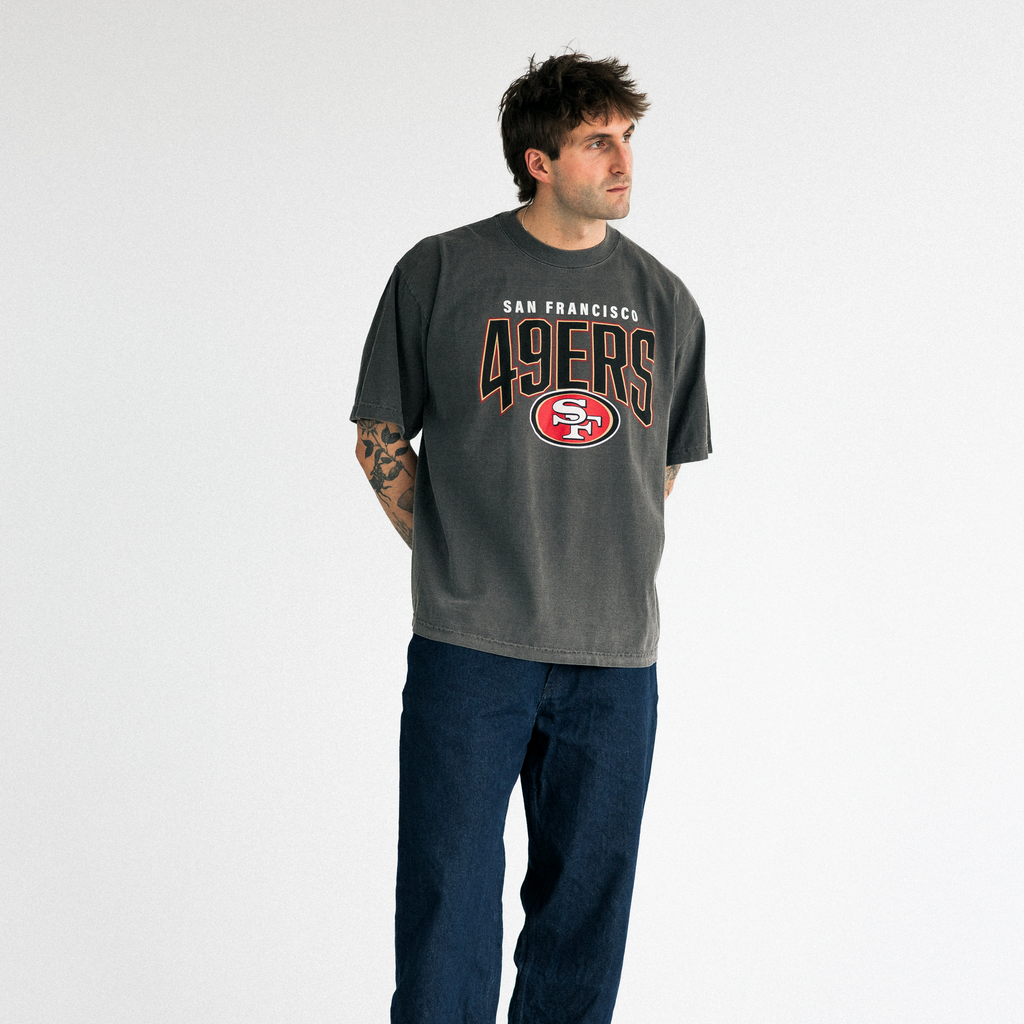 SAN FRANCISCO 49ERS VINTAGE STYLE T-SHIRT - SHADOW