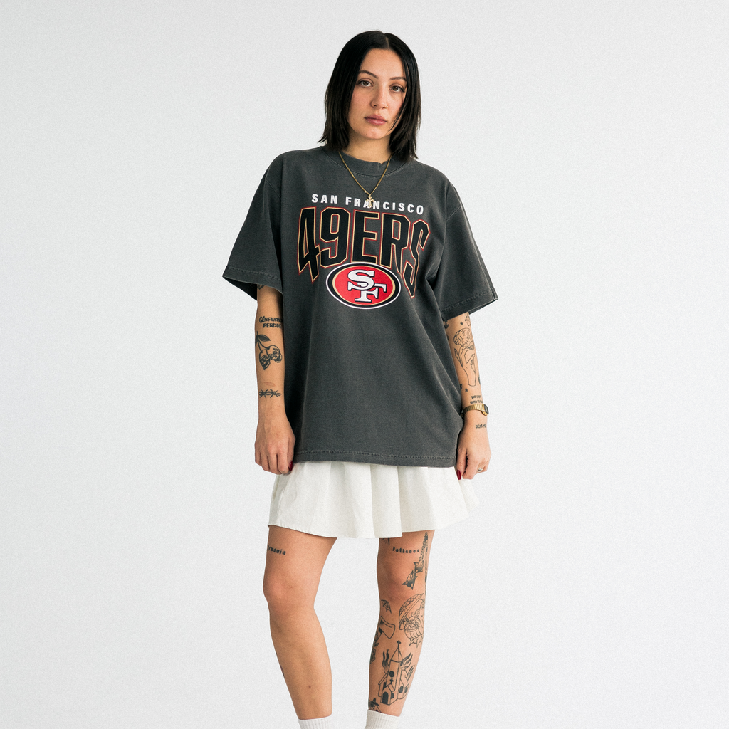 SAN FRANCISCO 49ERS VINTAGE STYLE T-SHIRT - SHADOW