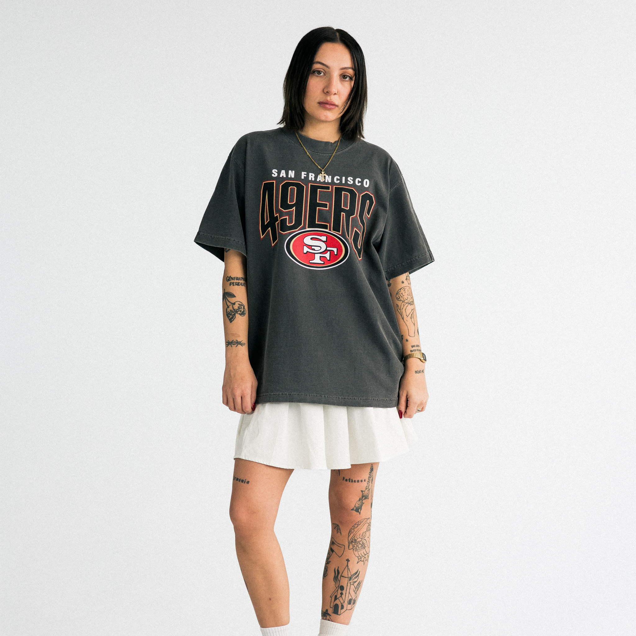 SAN FRANCISCO 49ERS VINTAGE STYLE T-SHIRT - SHADOW