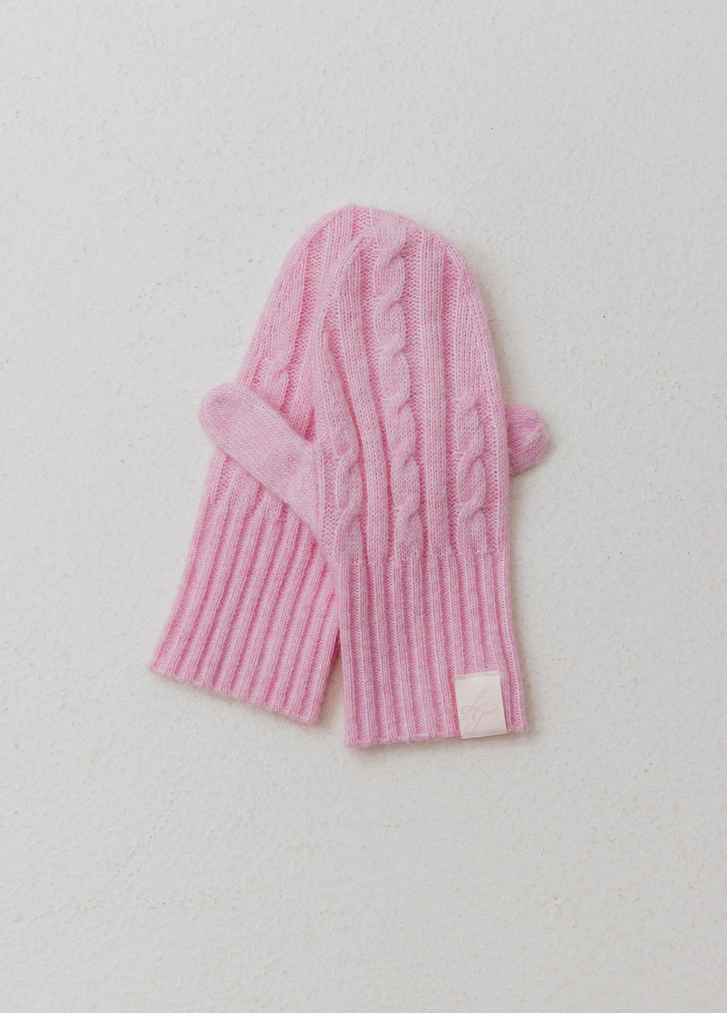 LG MITTENS Baby pink