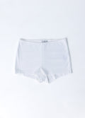 MINI SHORT White