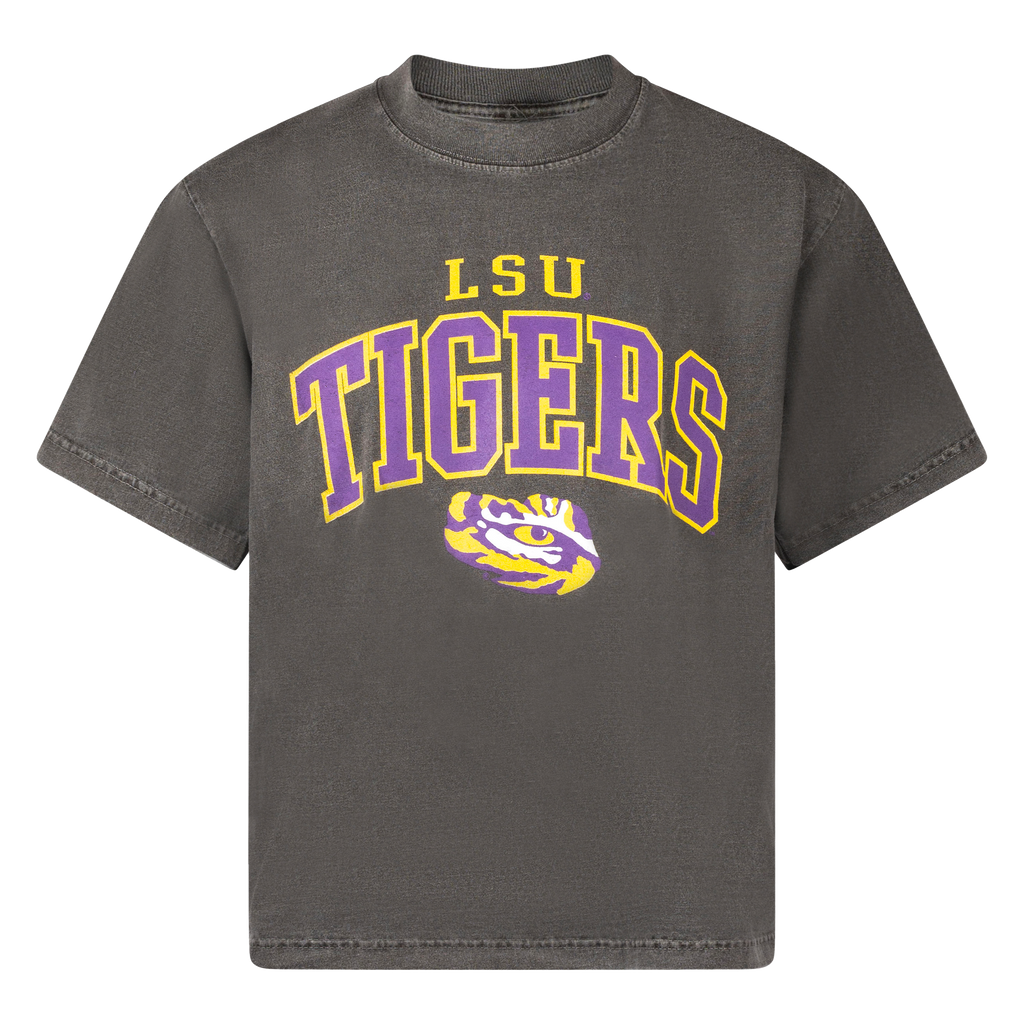 LSU TIGERS VINTAGE STYLE T-SHIRT - SHADOW
