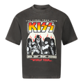 KISS END OF THE ROAD VINTAGE STYLE T-SHIRT - SHADOW