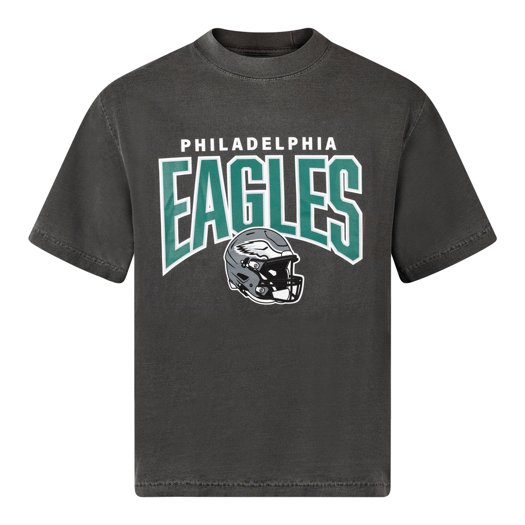 PHILADELPHIA EAGLES VINTAGE STYLE T-SHIRT - SHADOW