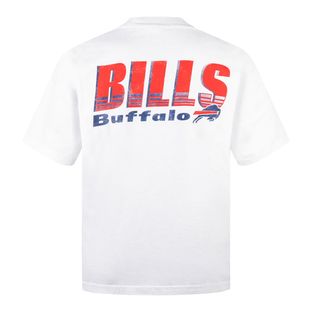 BUFFALO BILLS VINTAGE STYLE T-SHIRT - WHITE