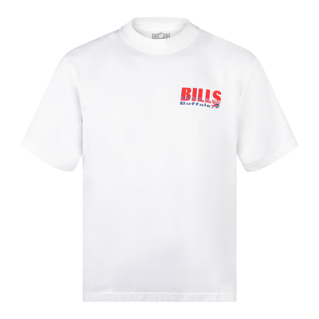 BUFFALO BILLS VINTAGE STYLE T-SHIRT - WHITE