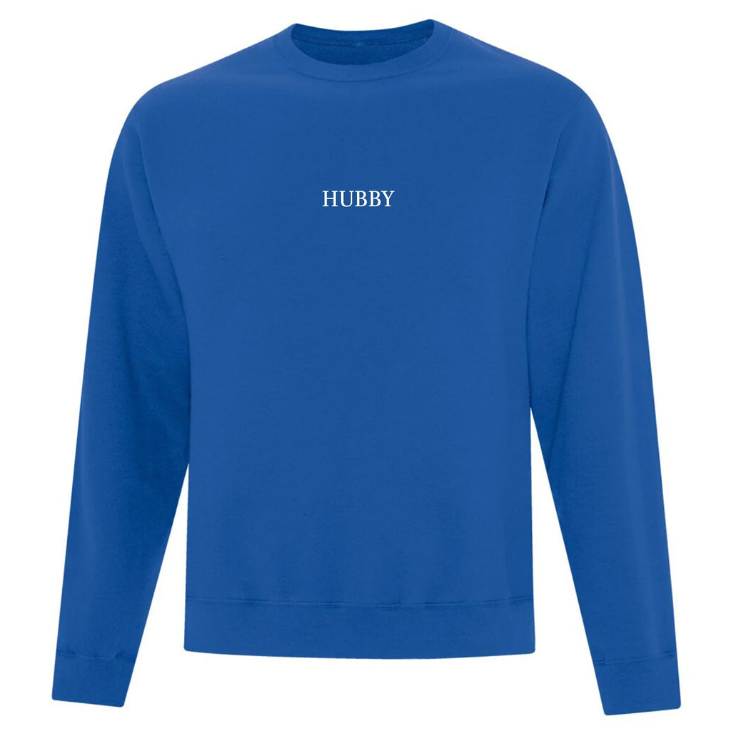 Crewneck "HUBBY" brodé