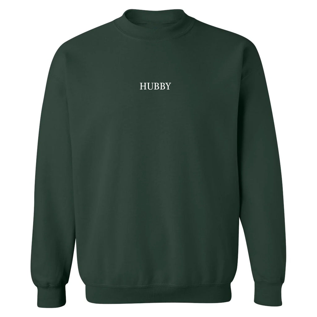 Crewneck "HUBBY" brodé