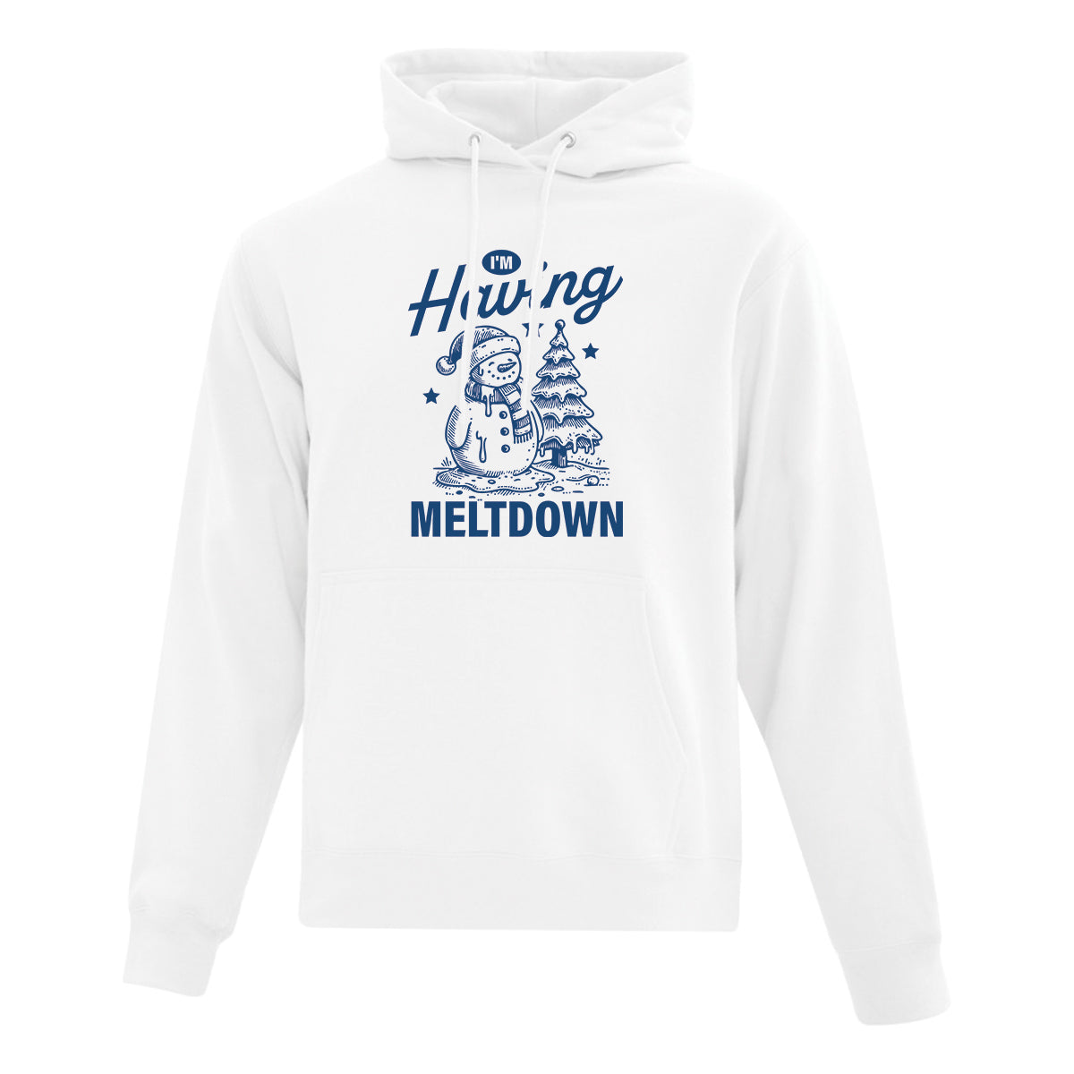Hoodie "I'm Having A Meltdown" imprimé