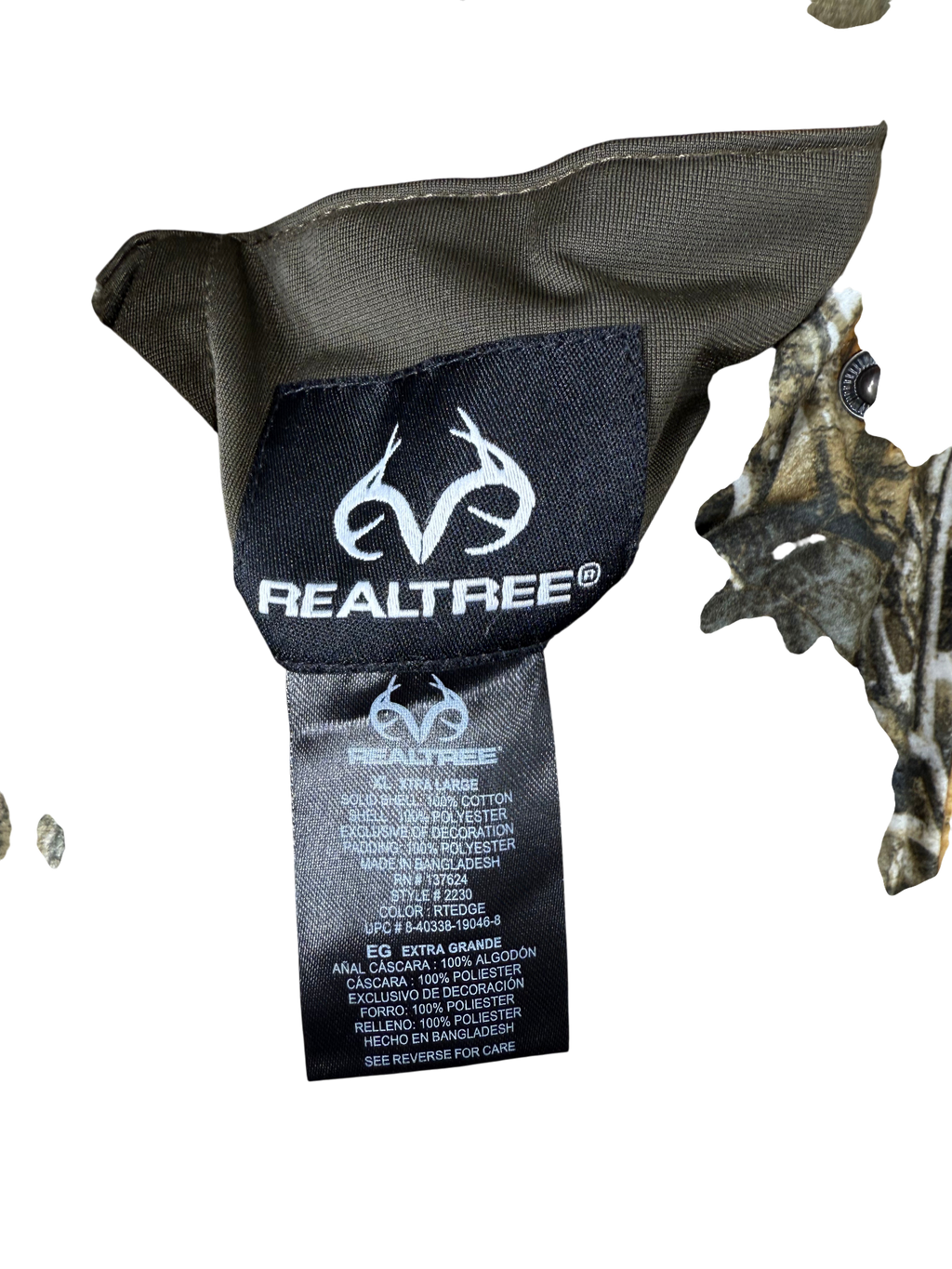Reversible Realtree Jacket