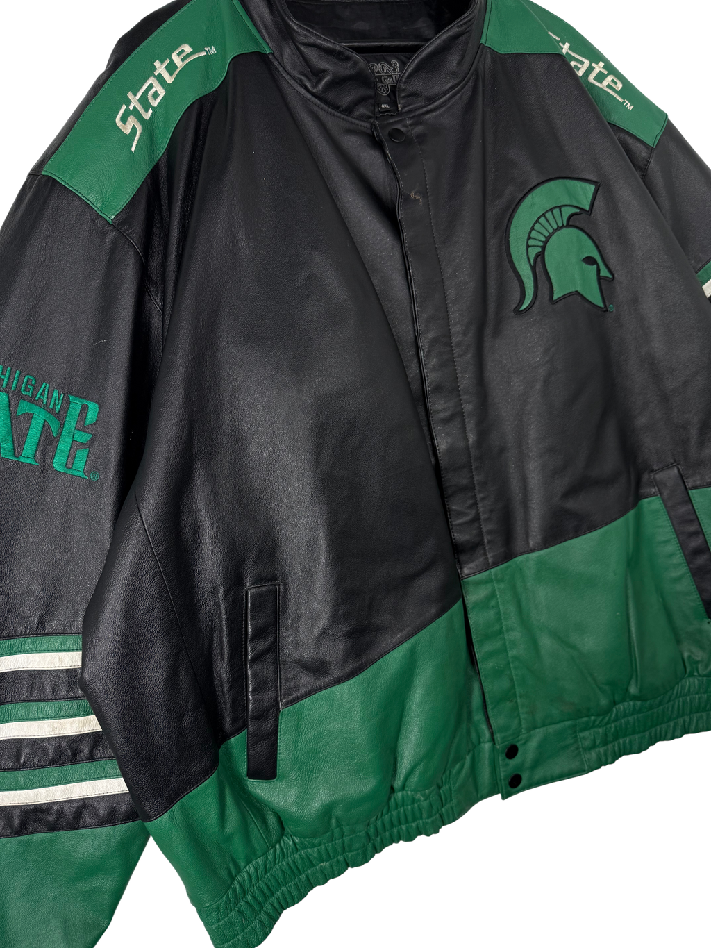 Michigan State Leather Jacket