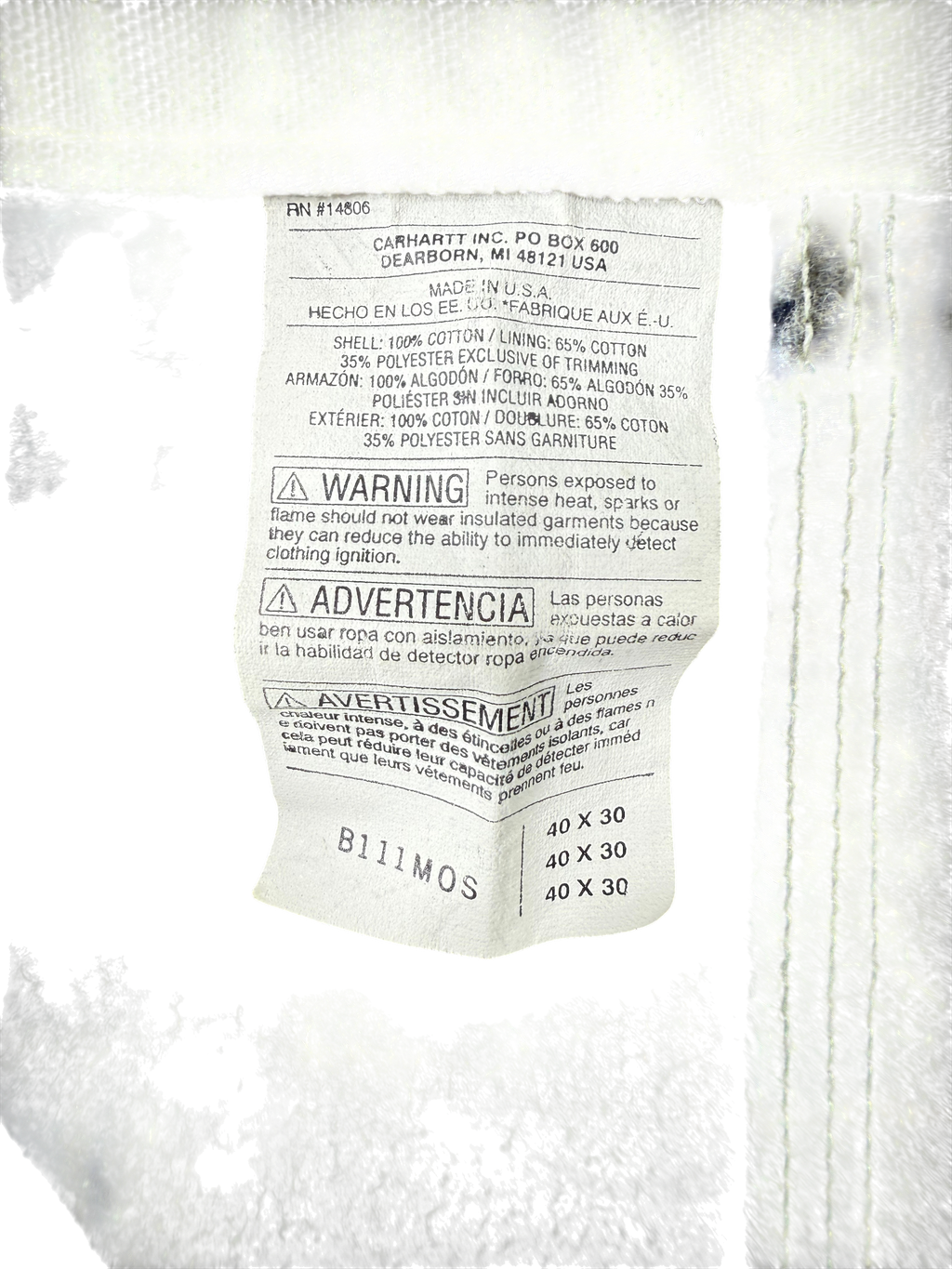 Carhartt Insulated Pants