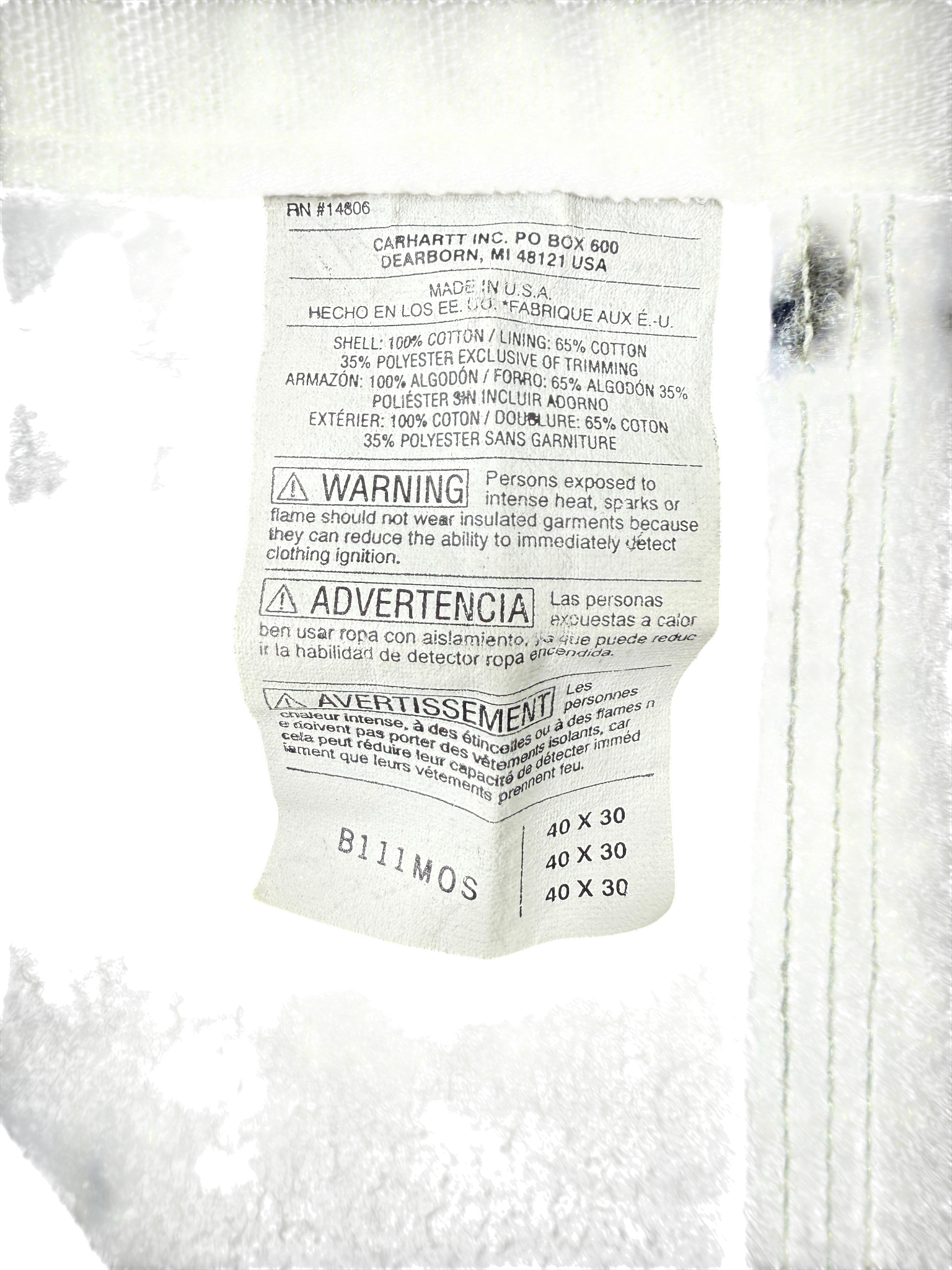 Carhartt Insulated Pants