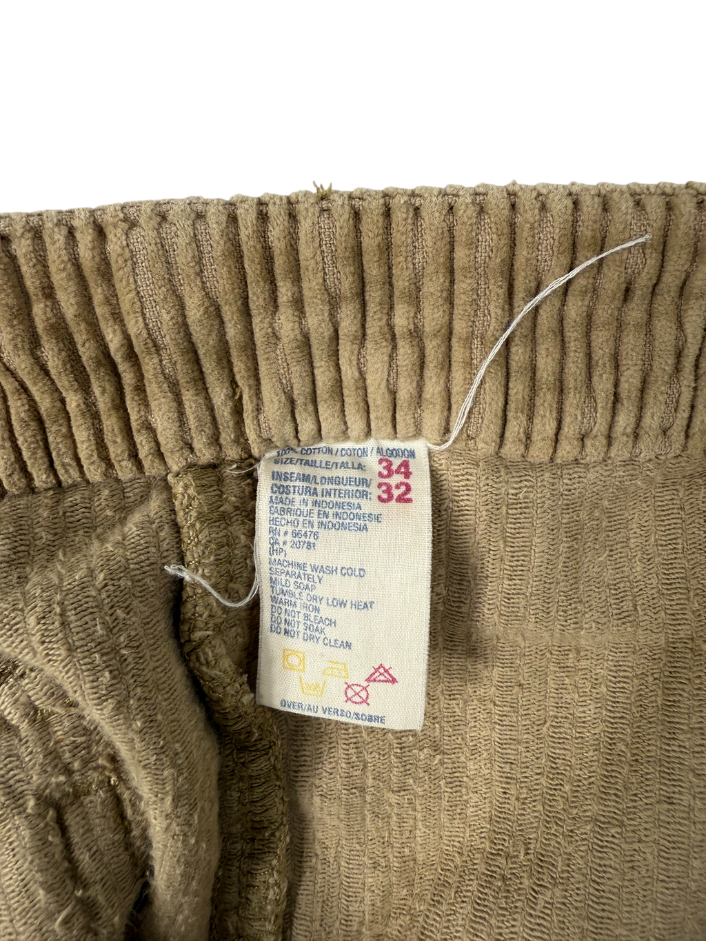 Tommy Corduroy Pants