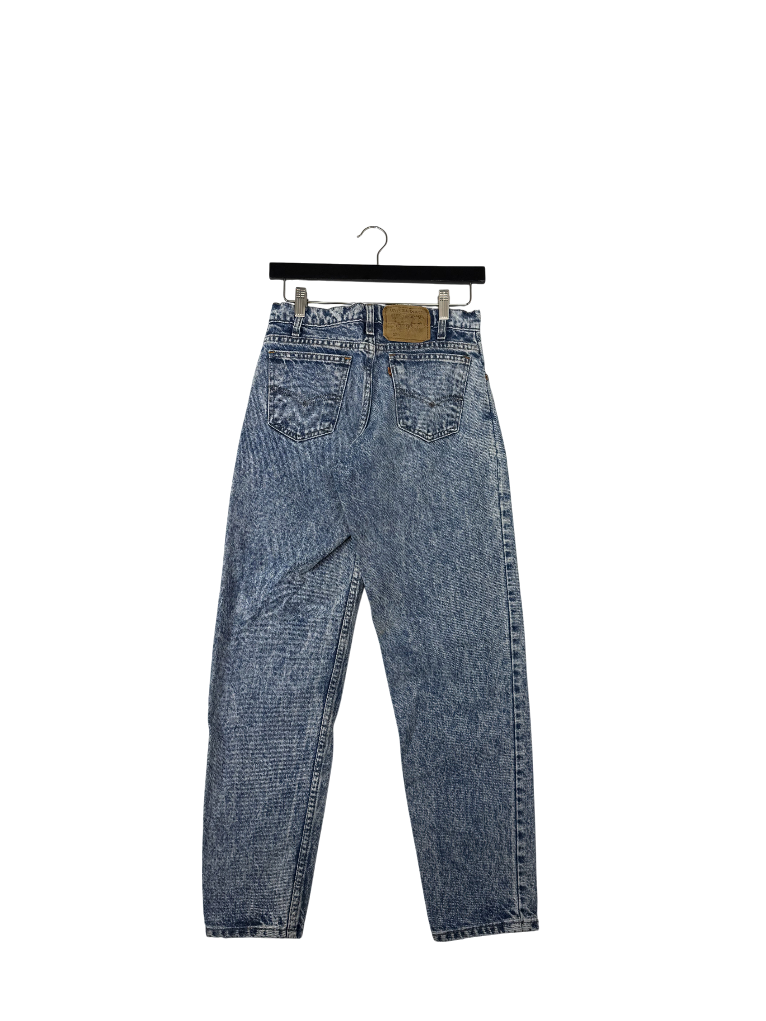 Levi's 550 Acid Wash Orange Tab