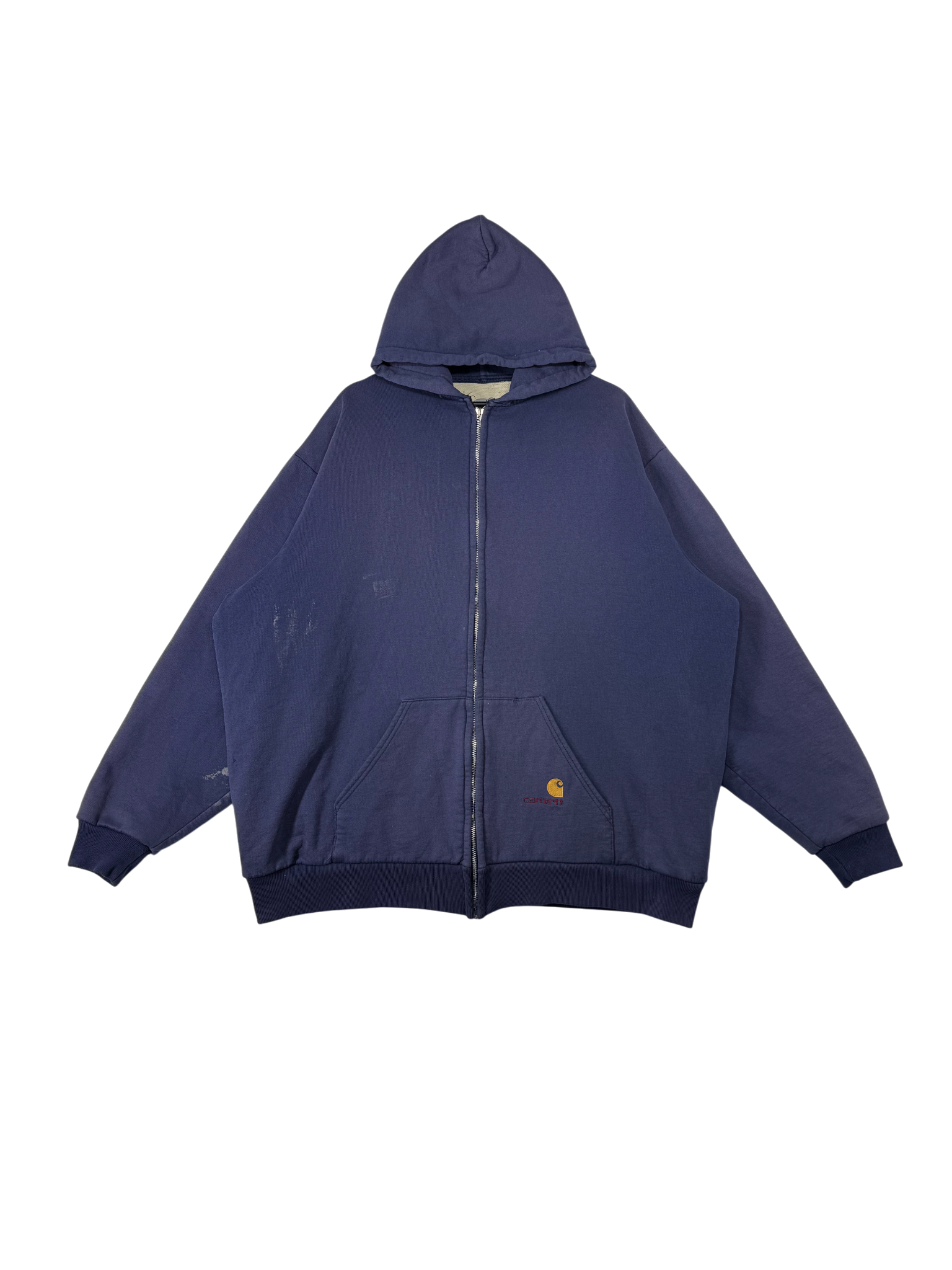 Distressed Carhartt Insulated Zip-Up