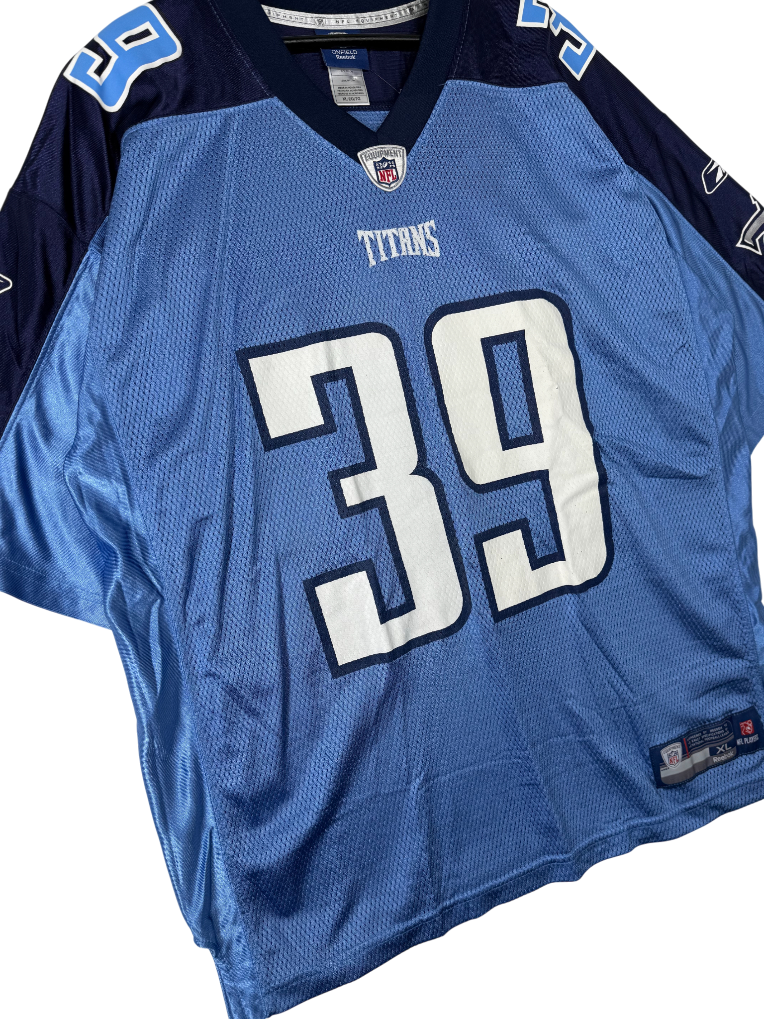 Titans Nick Schommer Signed Jersey