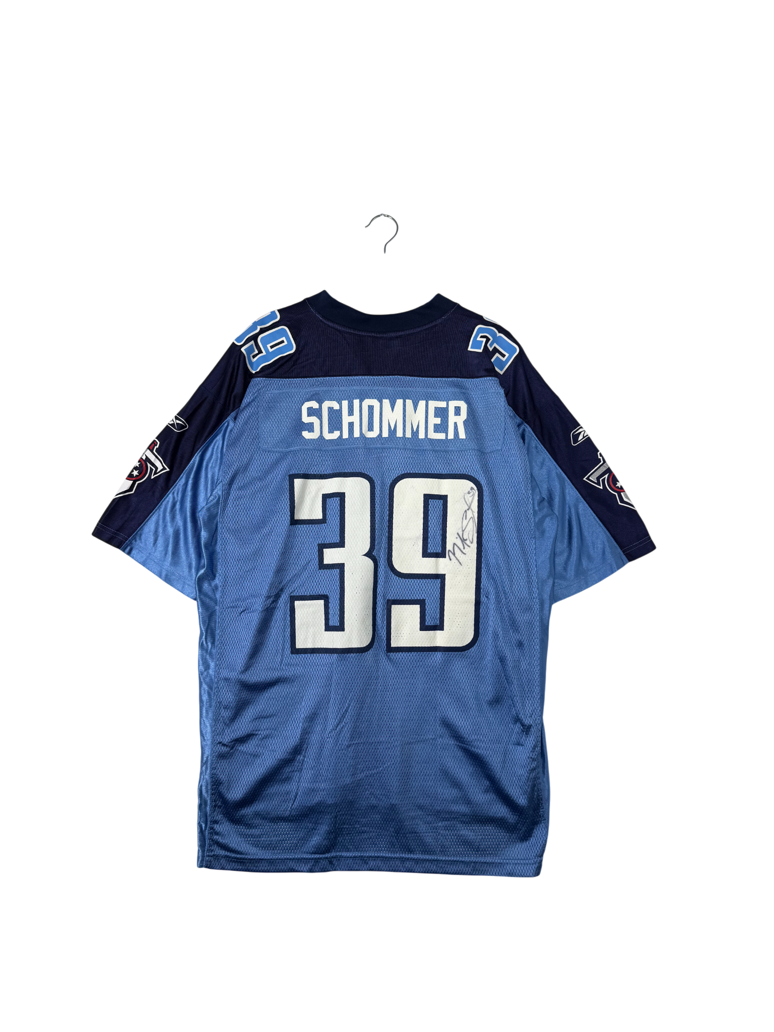 Titans Nick Schommer Signed Jersey
