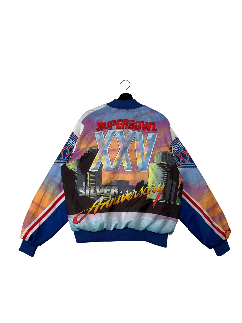 1991 Super Bowl Chalk Line Jacket