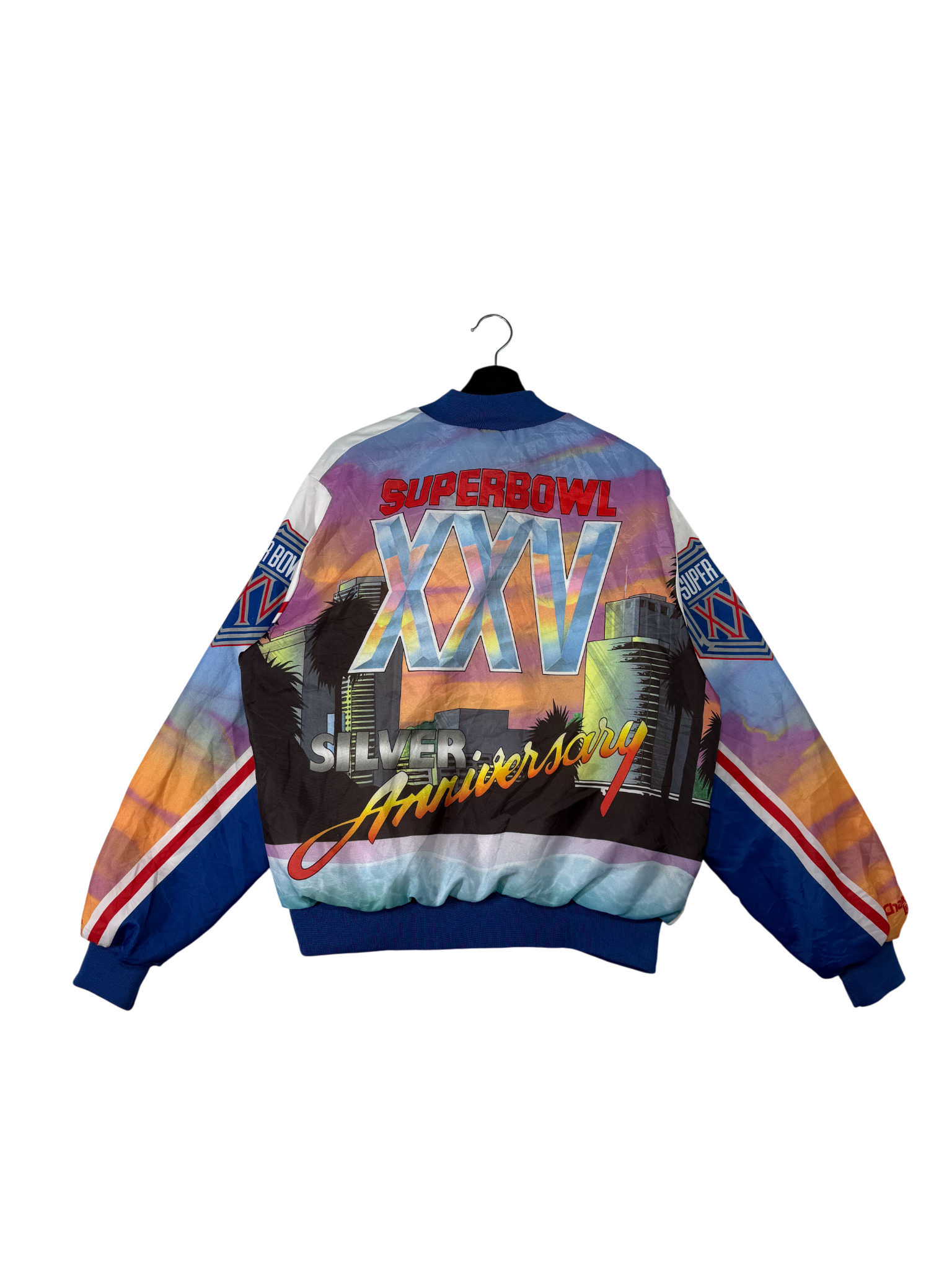 1991 Super Bowl Chalk Line Jacket