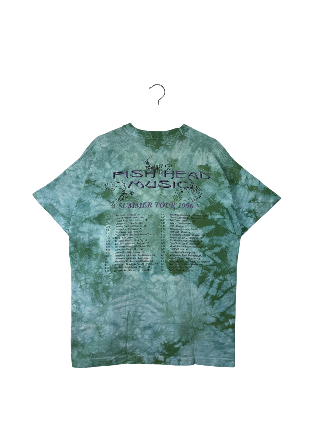 1996 The Radiators Fish Head T-Shirt