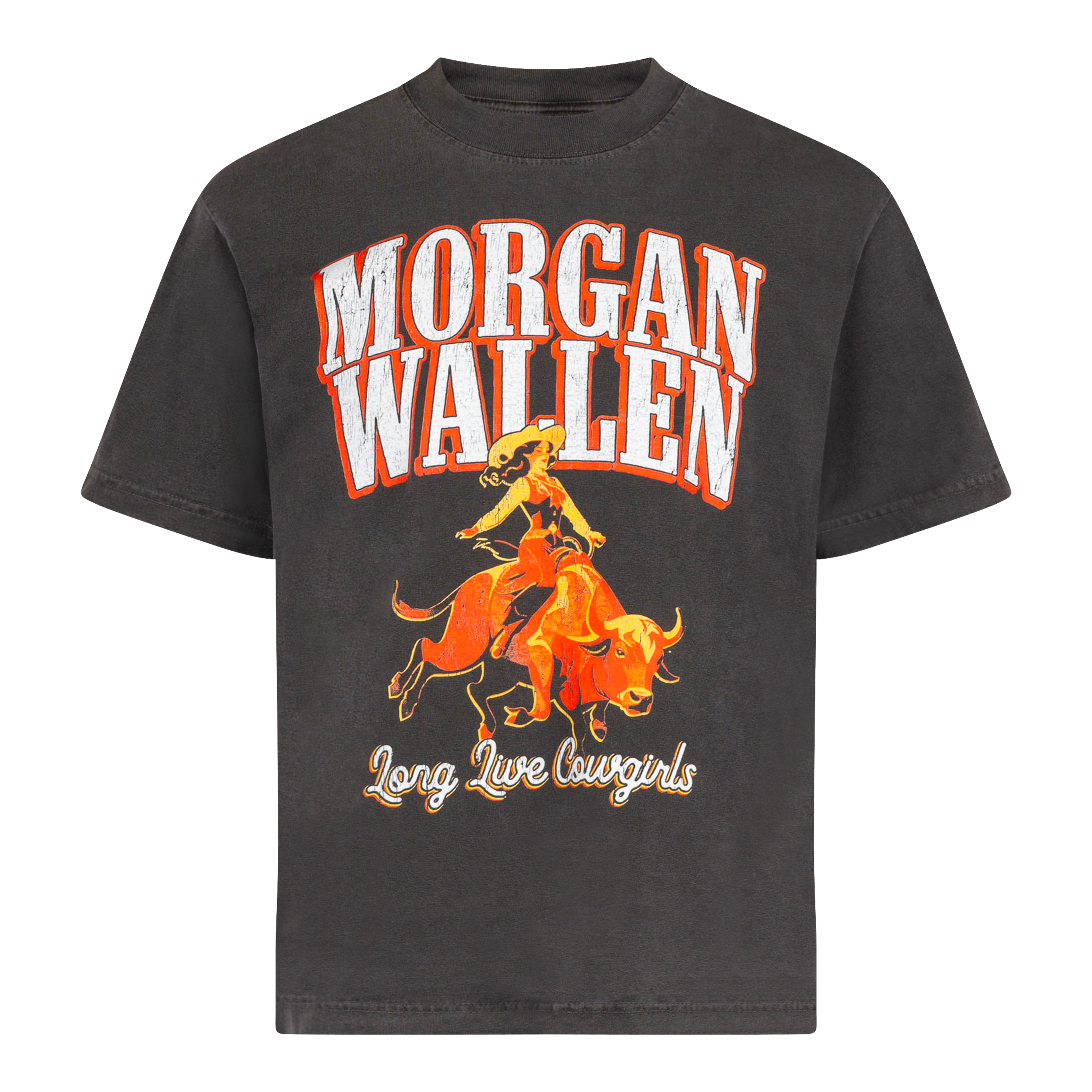 MORGAN WALLEN VINTAGE STYLE T-SHIRT — SHADOW