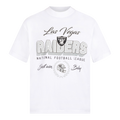 LAS VEGAS RAIDERS VINTAGE STYLE T-SHIRT — WHITE