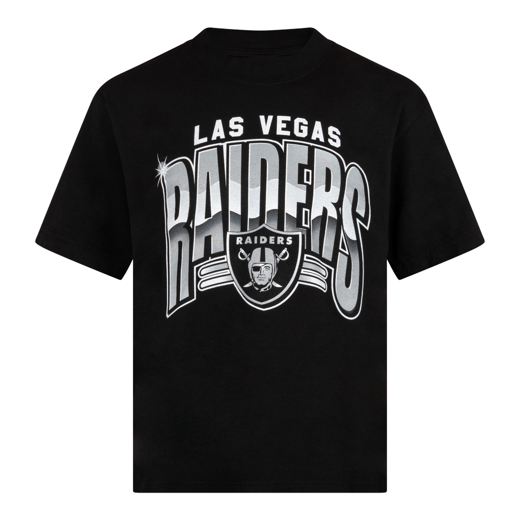 LAS VEGAS RAIDERS VINTAGE STYLE T-SHIRT — BLACK