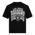 LAS VEGAS RAIDERS VINTAGE STYLE T-SHIRT — BLACK