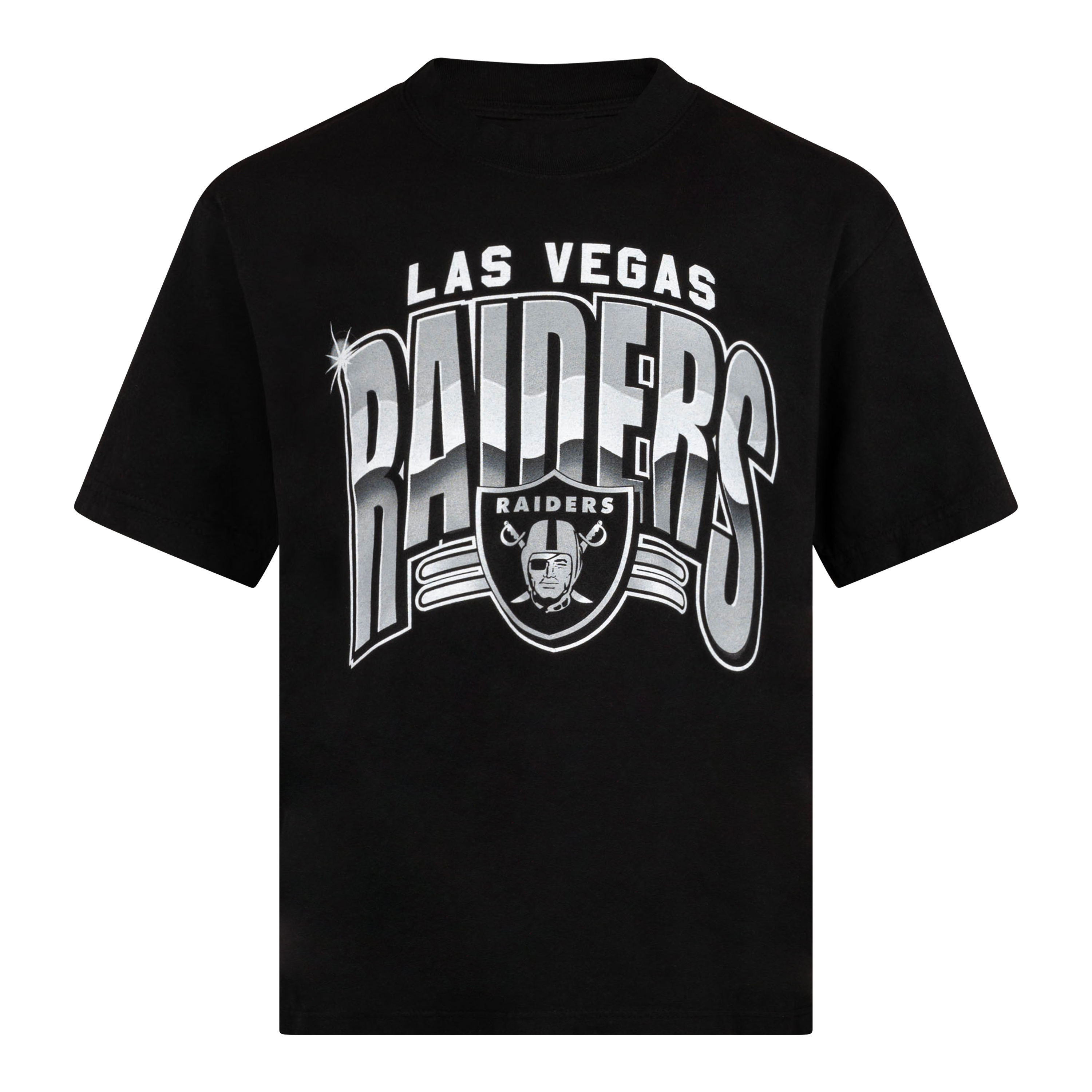 LAS VEGAS RAIDERS VINTAGE STYLE T-SHIRT — BLACK