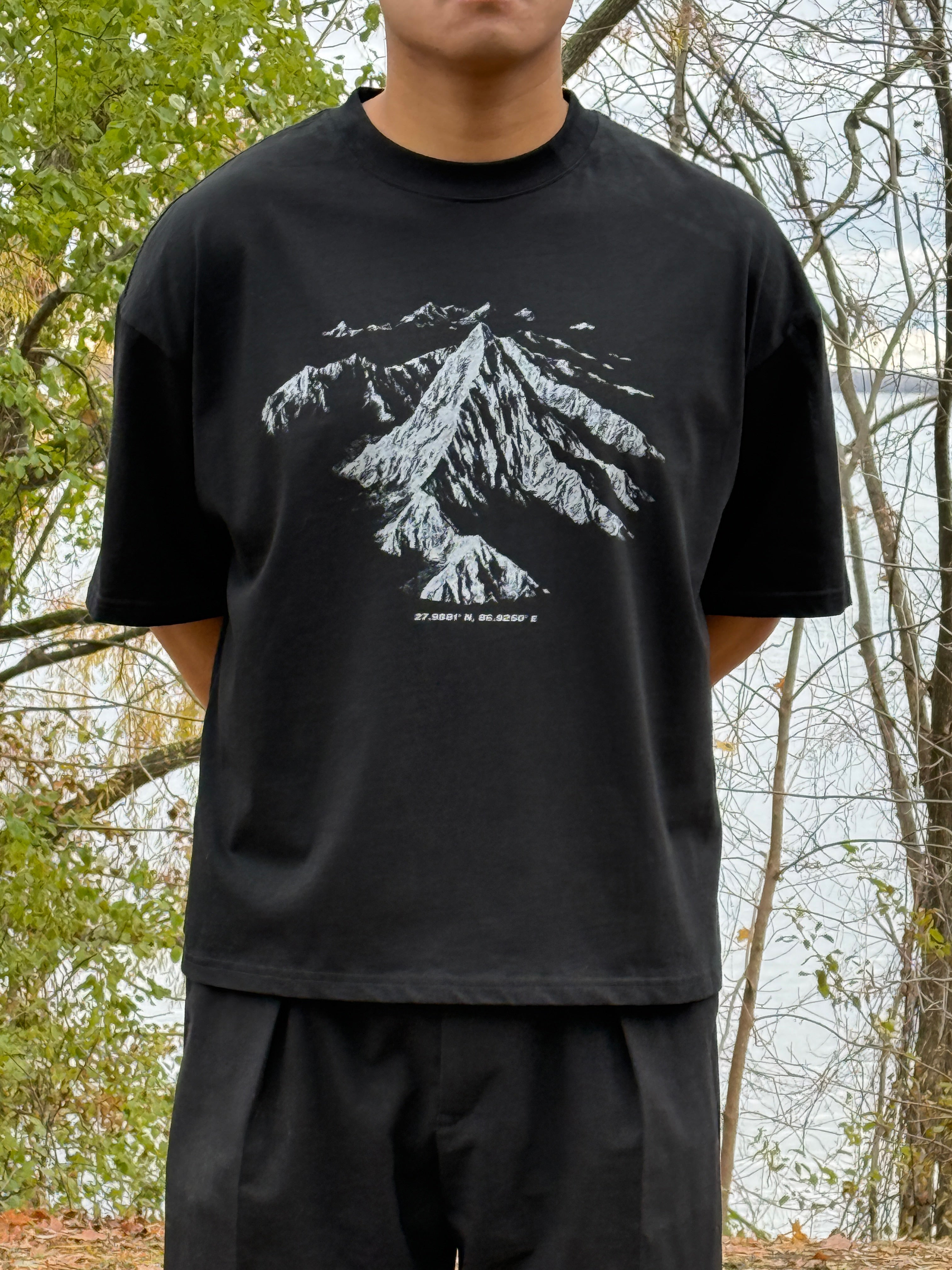 Everest Black Tee
