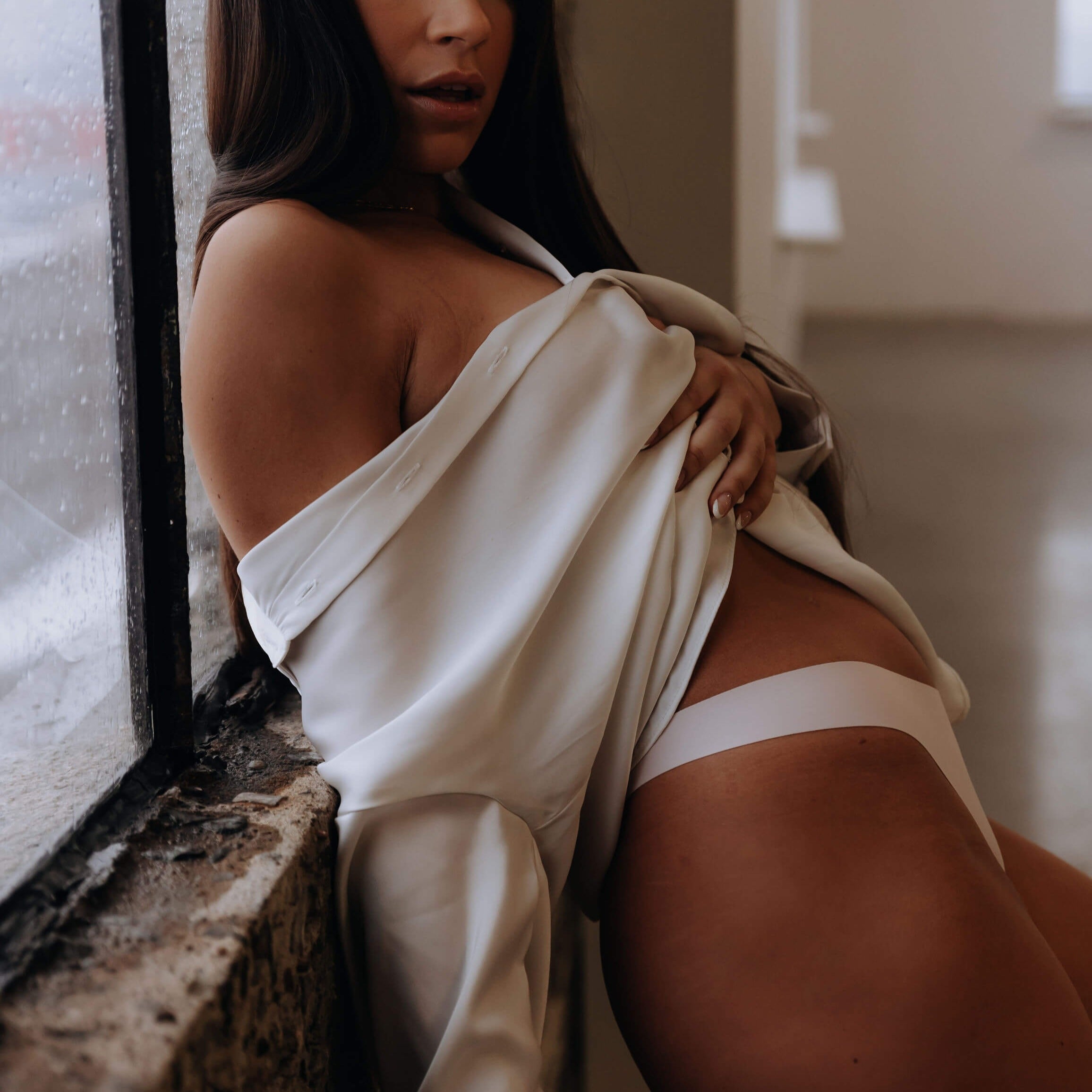 Tanga sans couture SecondSkin Beige