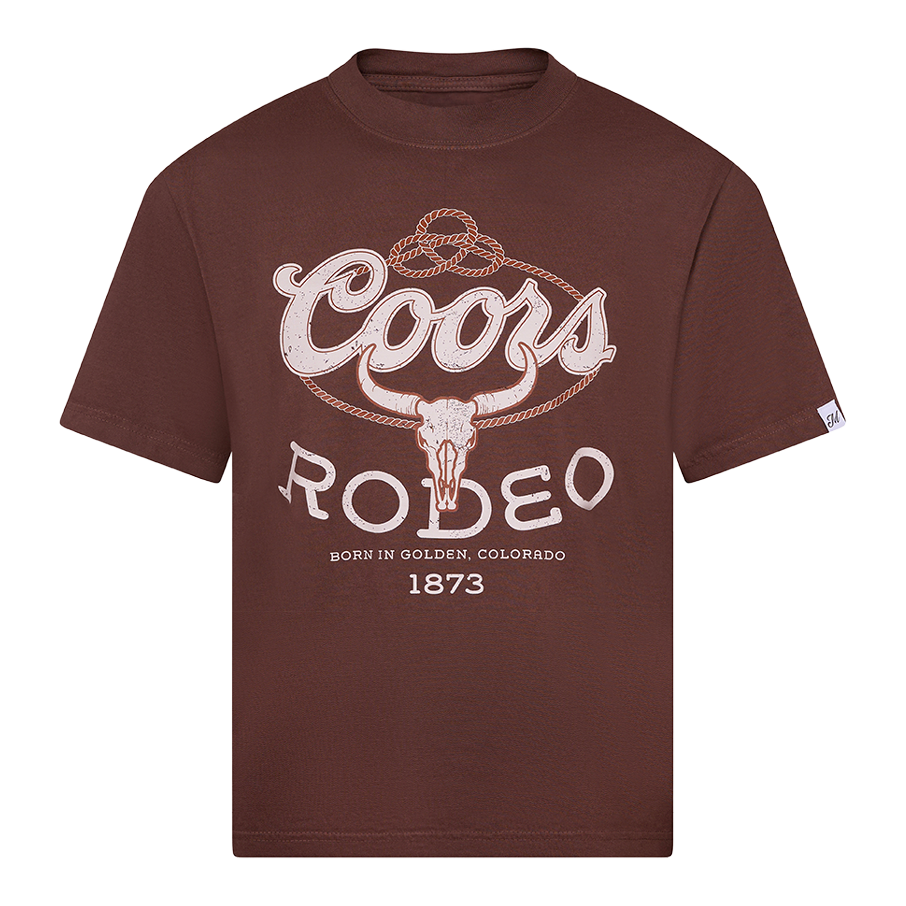 COORS LIGHT 1873 RODEO VINTAGE STYLE T-SHIRT