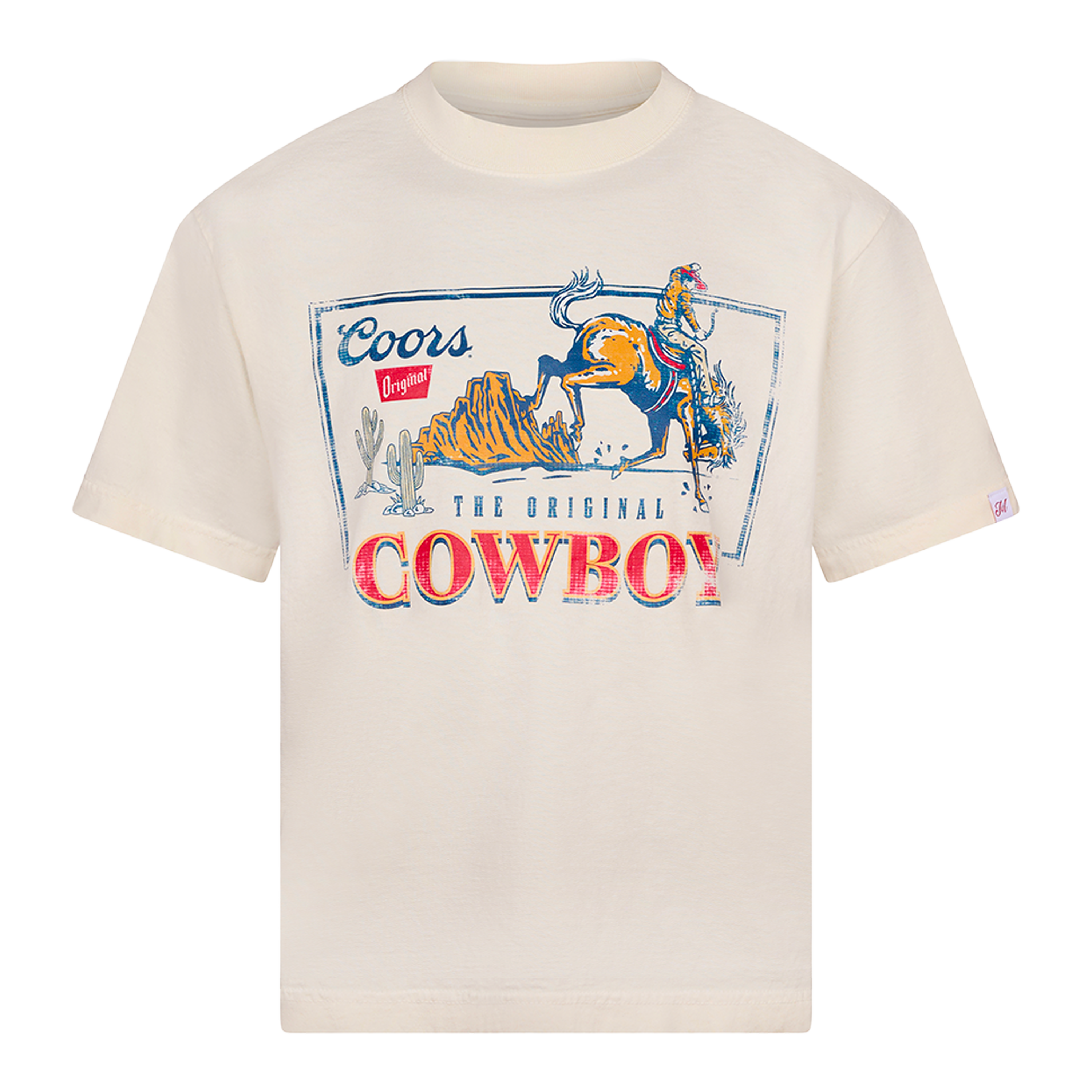COORS LIGHT THE OG COWBOY VINTAGE STYLE T-SHIRT