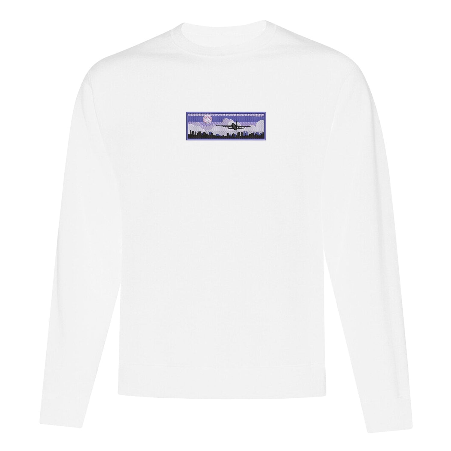 Crewneck Avion brodé