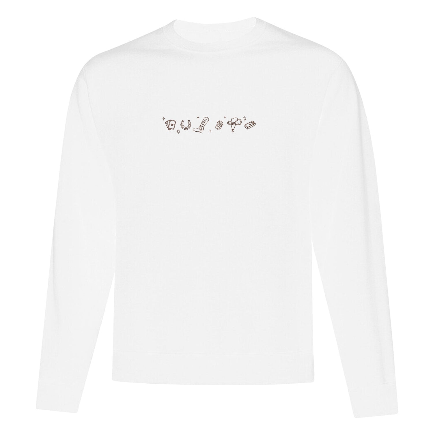 Crewneck Soft Cowgirl brodé