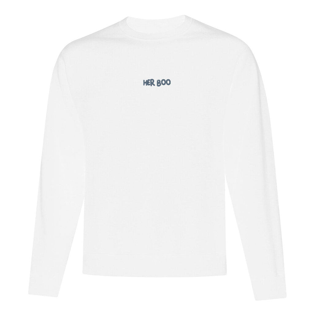 Crewneck "Her Boo" brodé