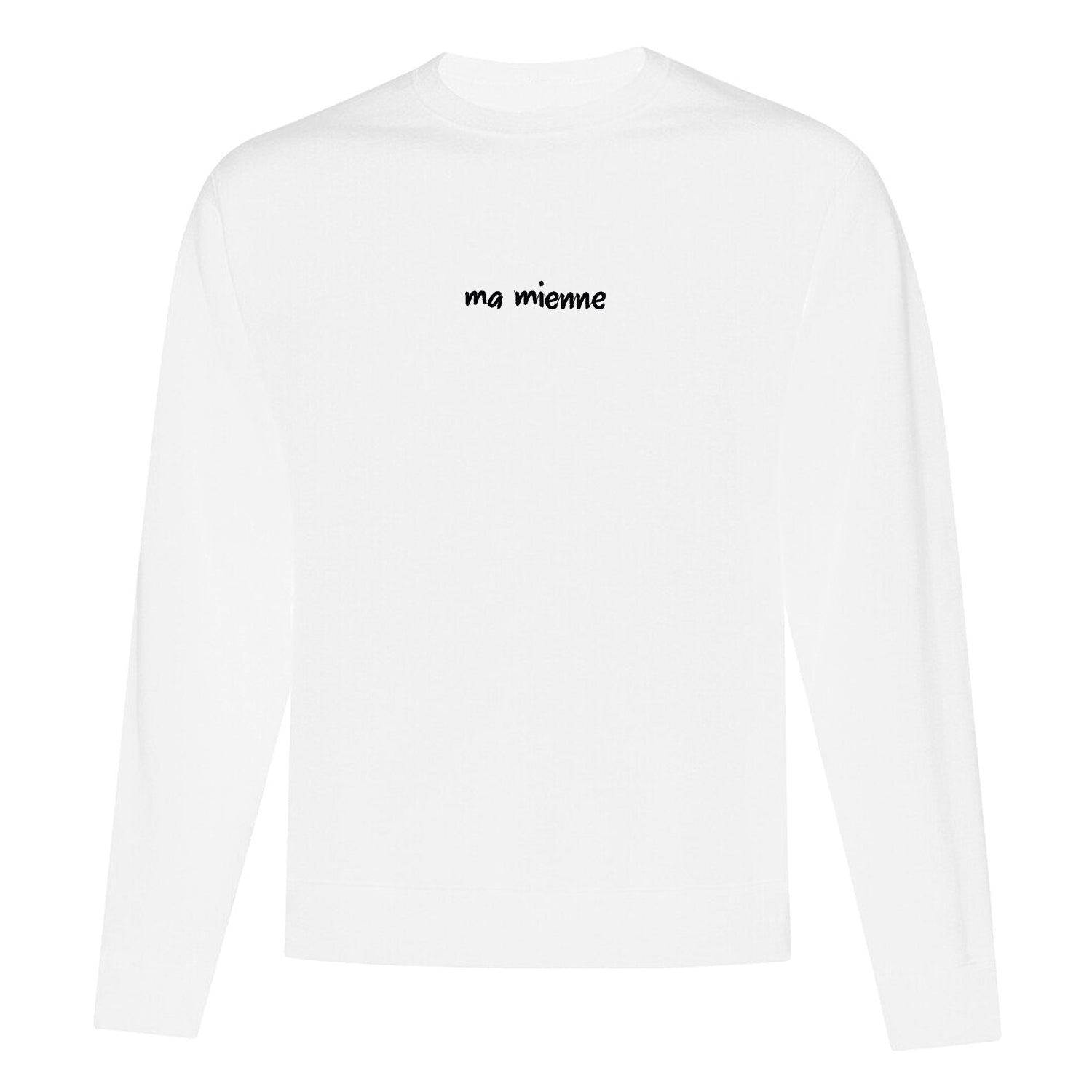 Crewneck "Ma mienne" brodé