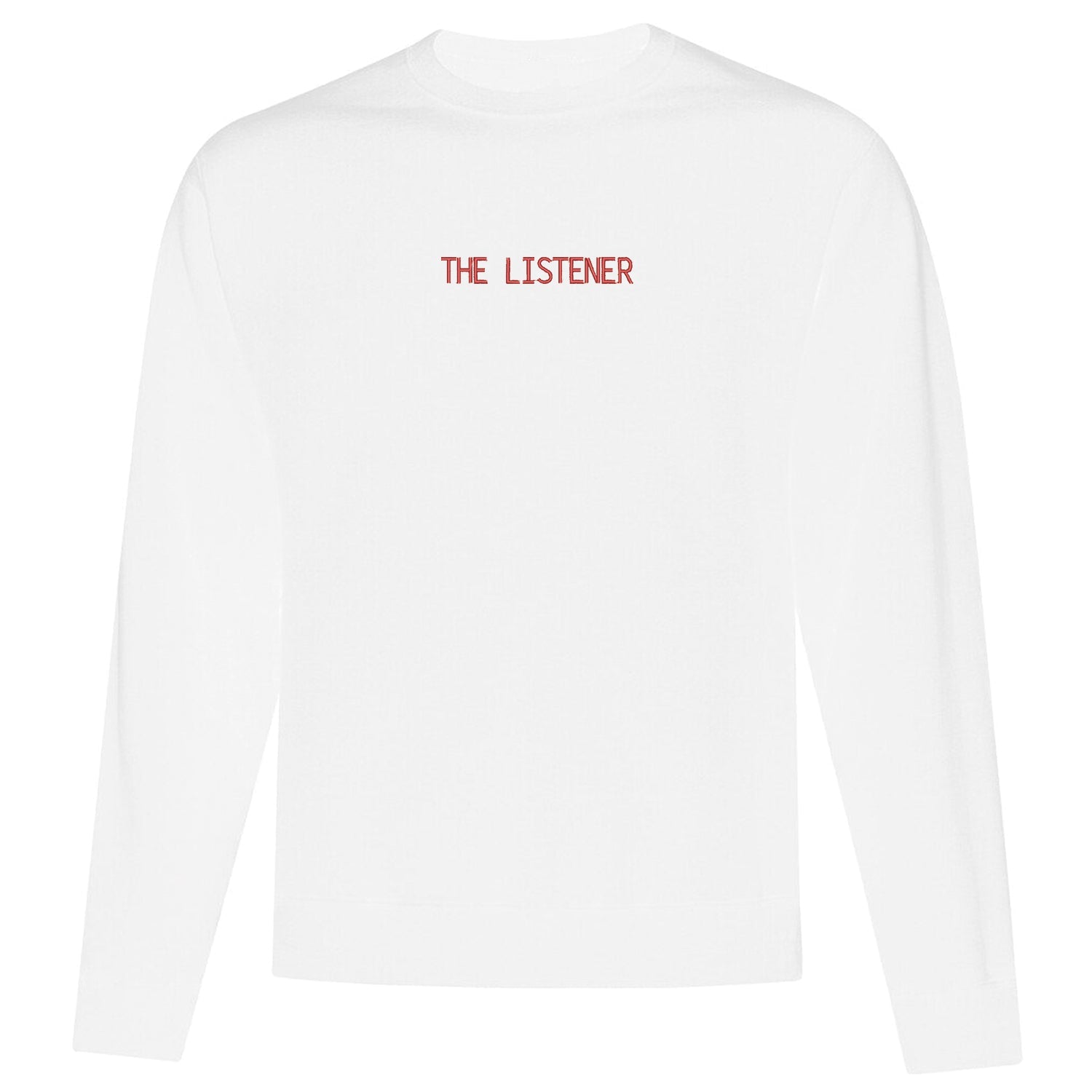 Crewneck "The Listener" brodé