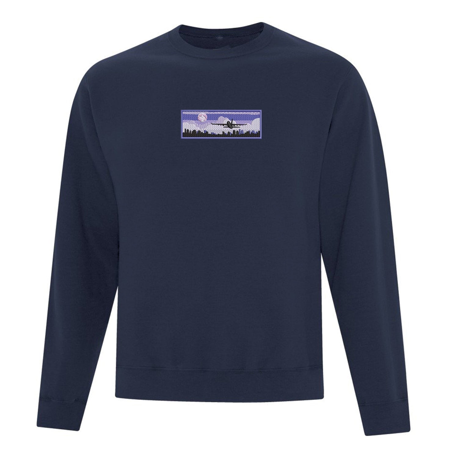 Crewneck Avion brodé