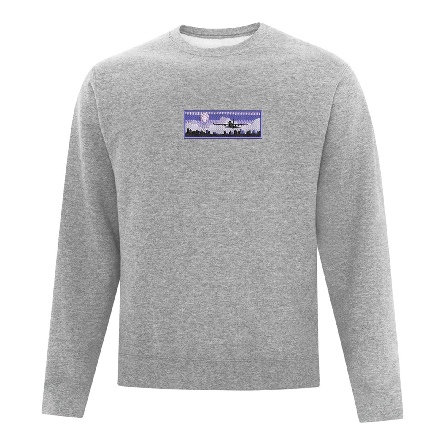 Crewneck Avion brodé