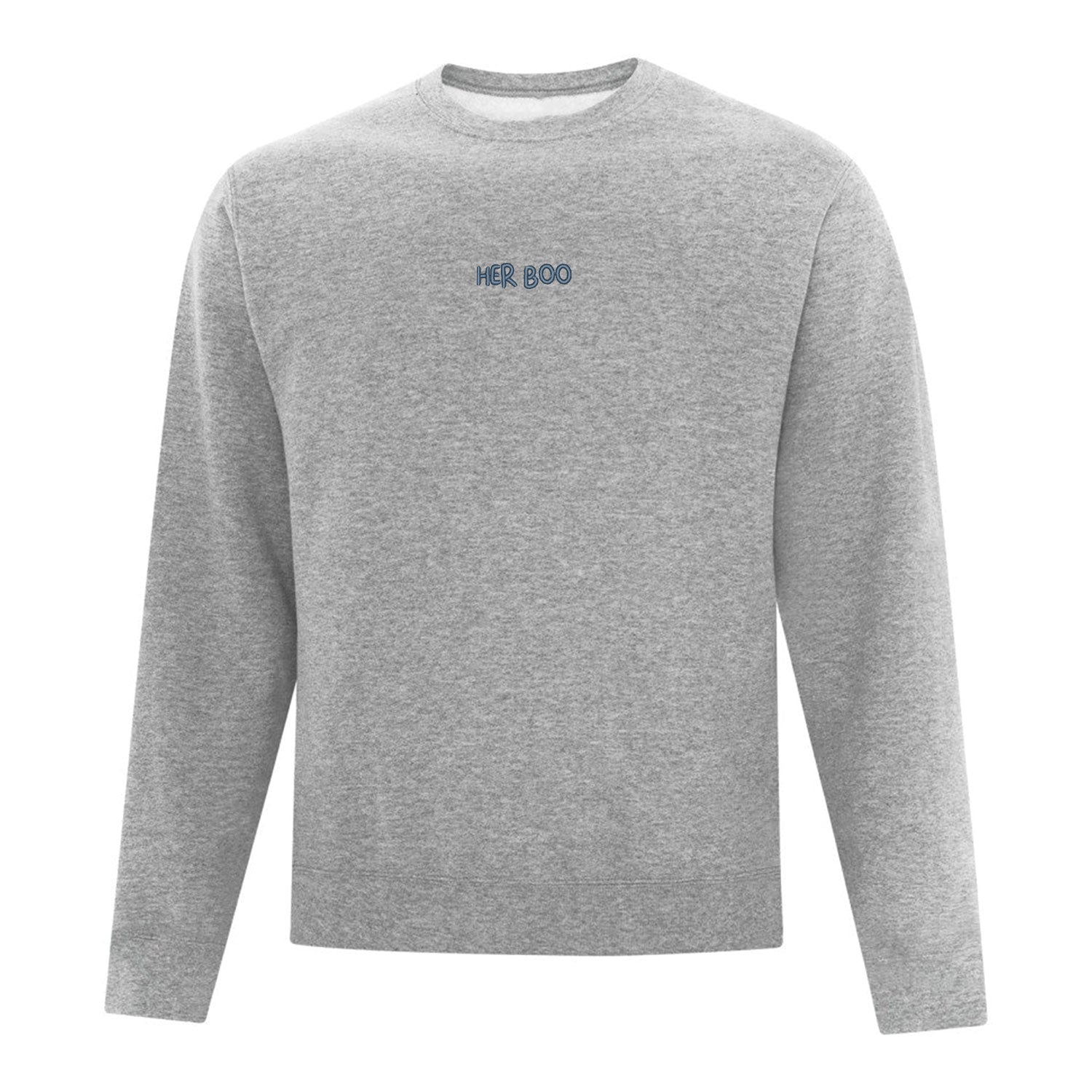 Crewneck "Her Boo" brodé