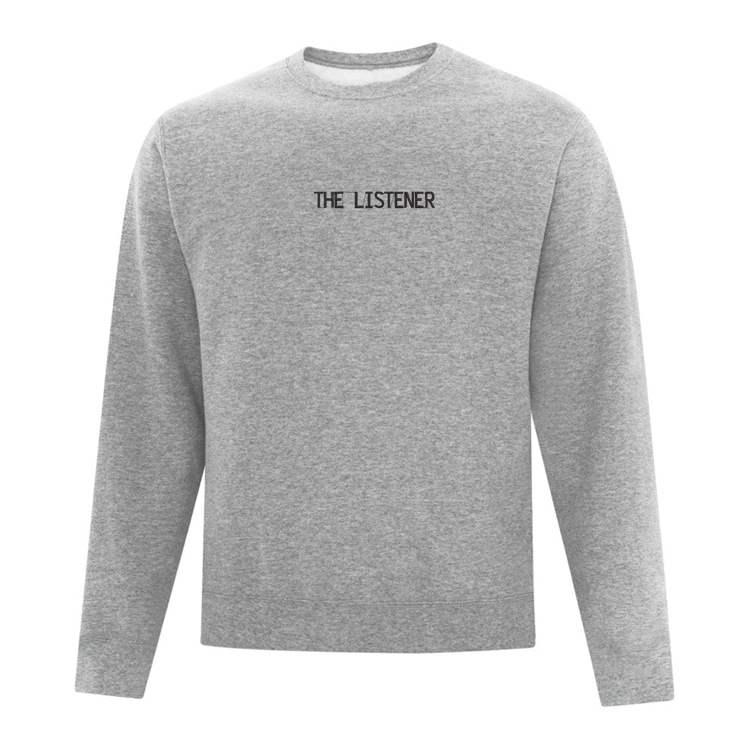 Crewneck "The Listener" brodé