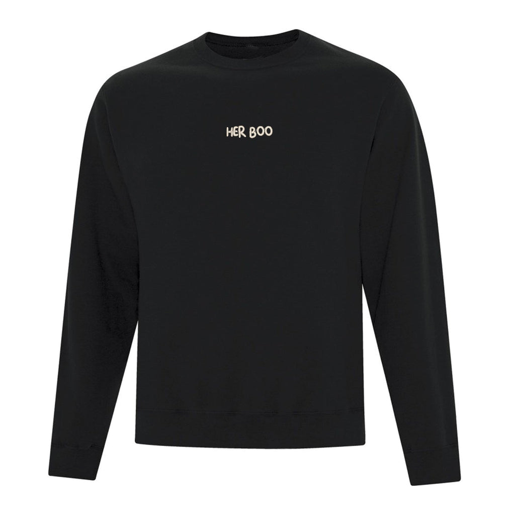 Crewneck "Her Boo" brodé
