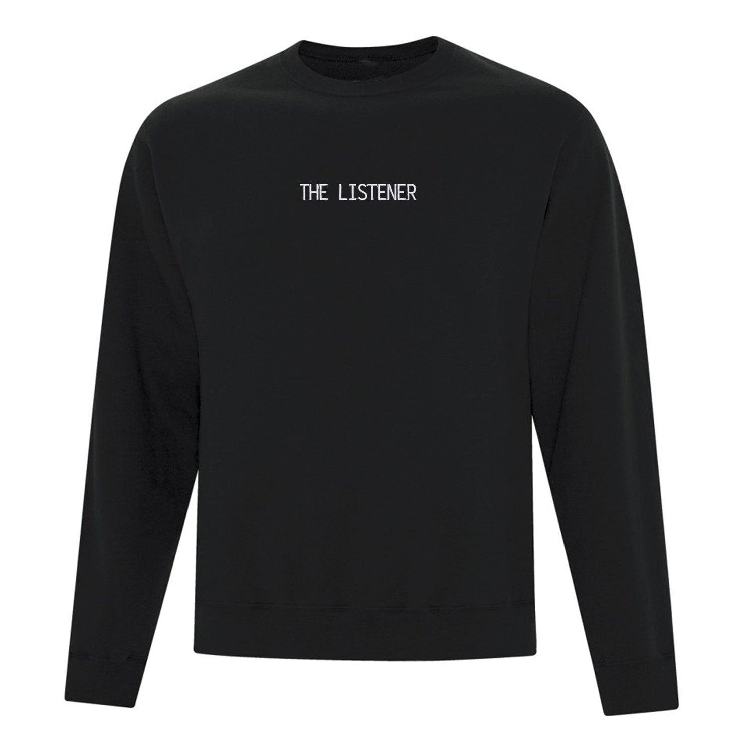 Crewneck "The Listener" brodé